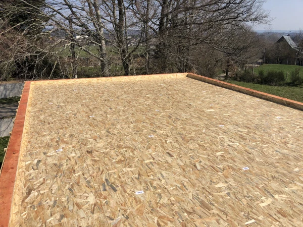 Toit terrase OSB